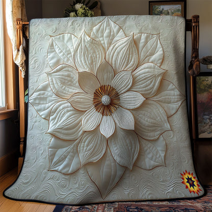 White Flower WY0312007CL Quilt