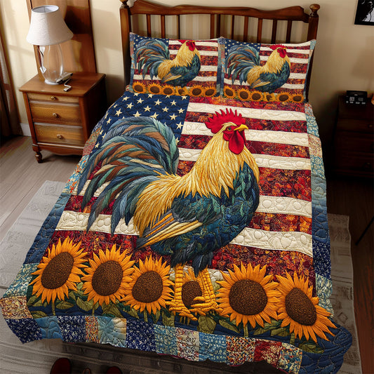 Sunflower Chicken WX2012109CL Duvet Cover Set