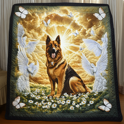 German Shepherd Angel XR0110005CL Quilt