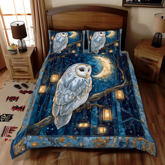 Owl Winter WX1212086CL Duvet Cover Set