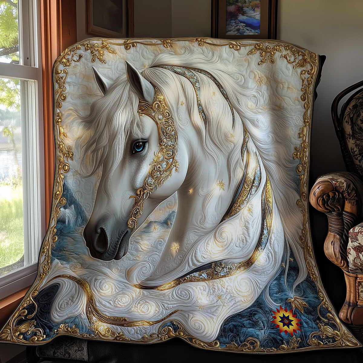 Regal Horse WY2711028CL Quilt