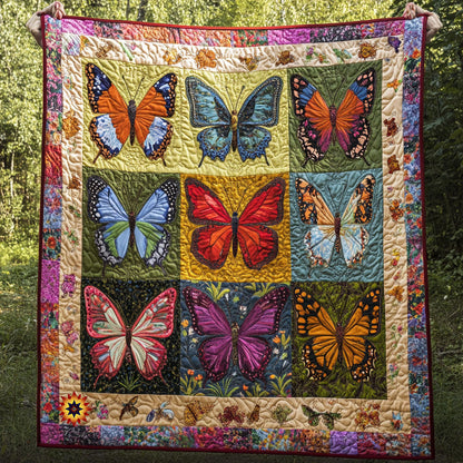 Colorful Butterfly WX1411010CL Quilt