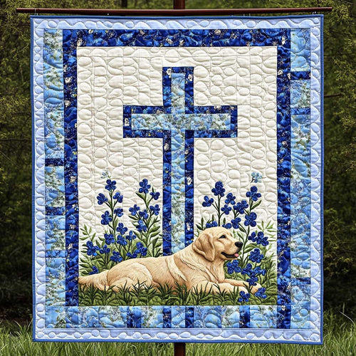 Dog By The Sacred Cross WN3009034CL Quilt