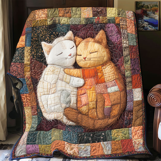 Couple Cat WX0301024CL Quilt