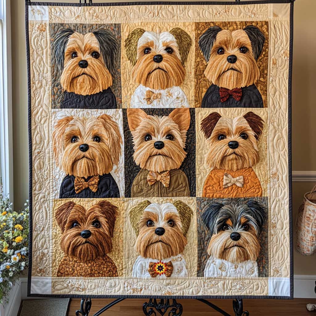 Gentlement Terrier WP2611027CL Quilt
