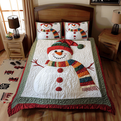 Snowman Colorful Towel WX2511083CL Duvet Cover Set