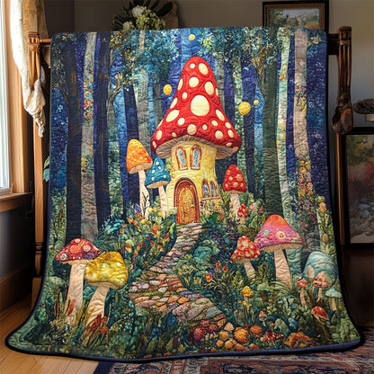 Mushroom Manor WJ0301005CL Quilt