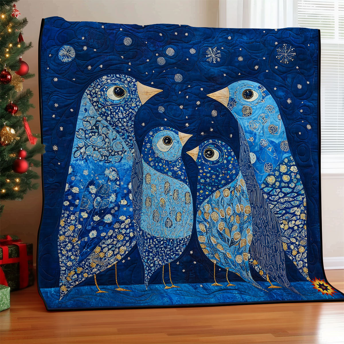 Blue Bird Family WY1811035CL Quilt