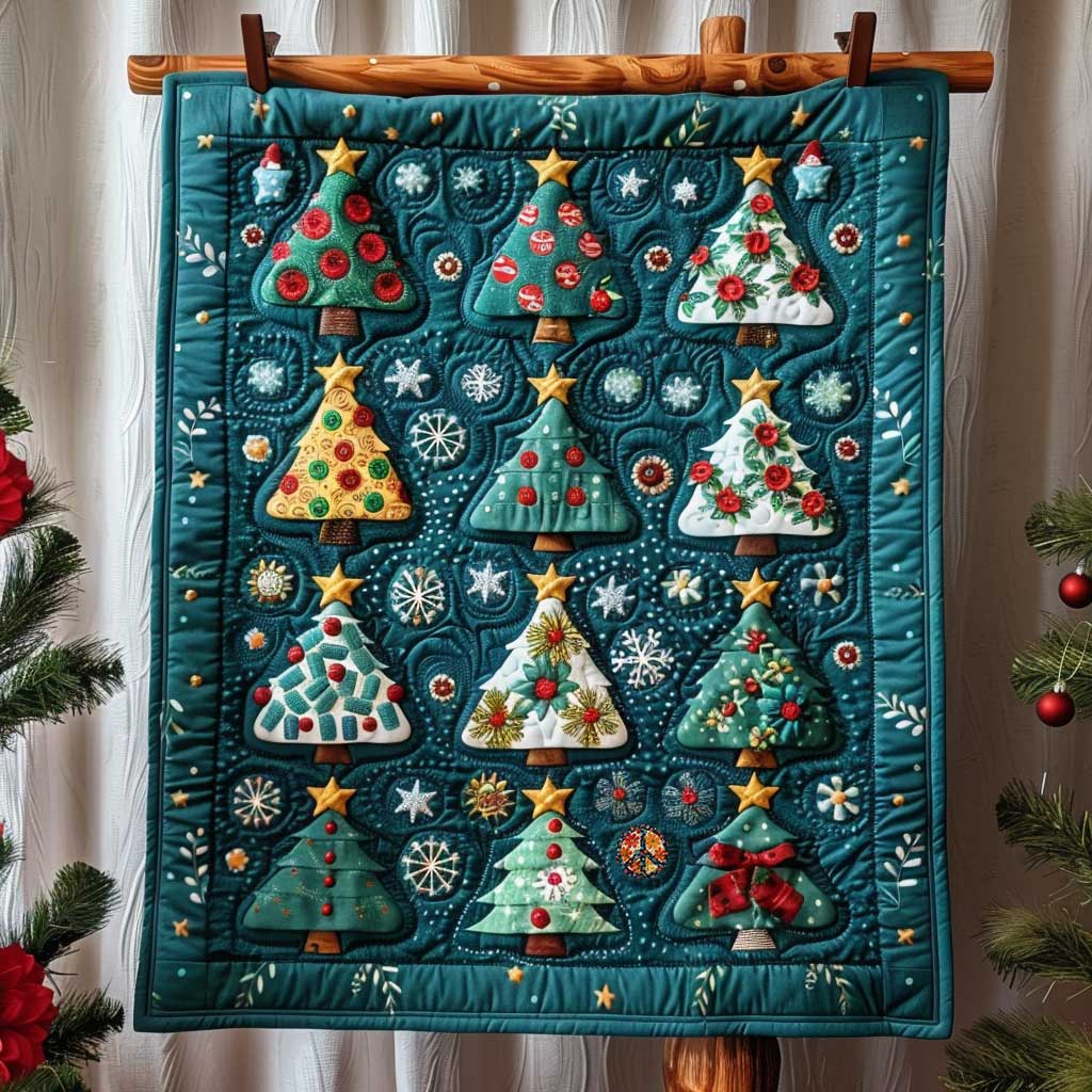 Christmas Tree WJ0710007CL Quilt