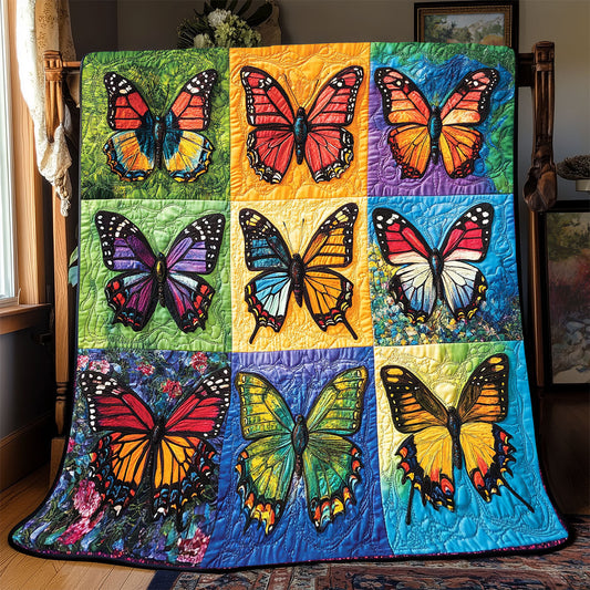 Vibrant Butterfly WX0302085CL Quilt