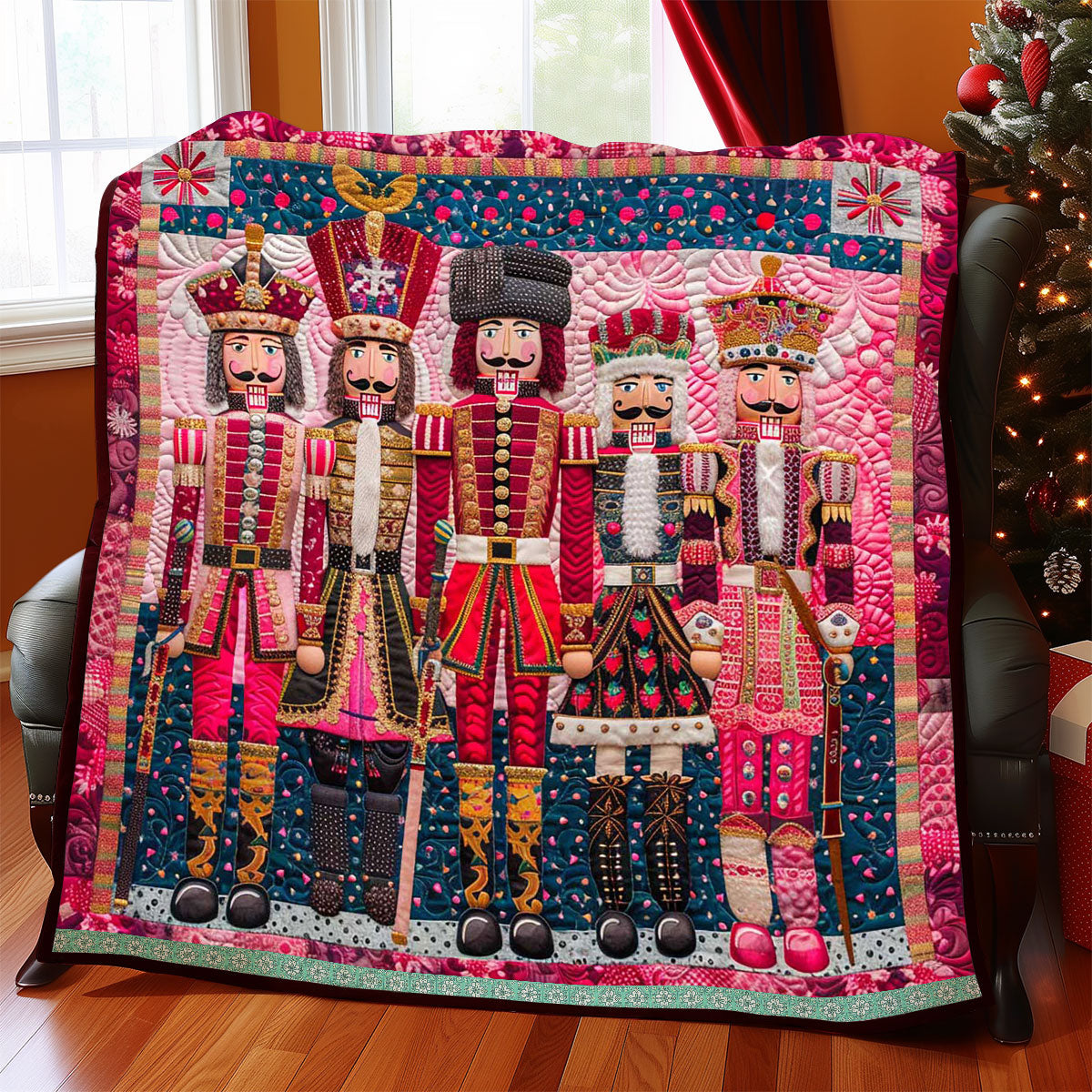 Cute Nutcracker Christmas WP0909004CL Quilt