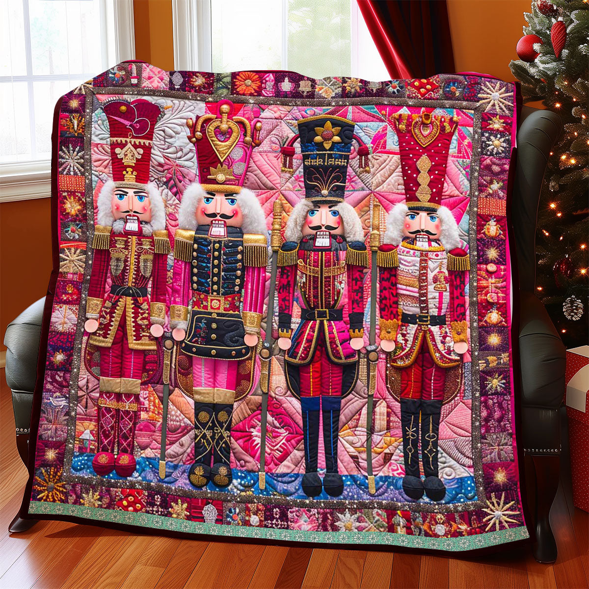 Pink Collection Nutcracker WP0909005CL Quilt