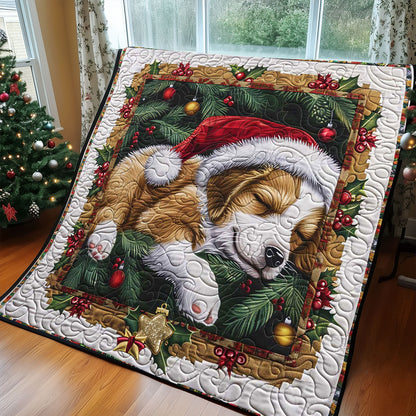 Beagle Baby Sleeping WP1308002CL Quilt