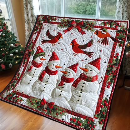 Cardinal Snowman WP1308004CL Quilt