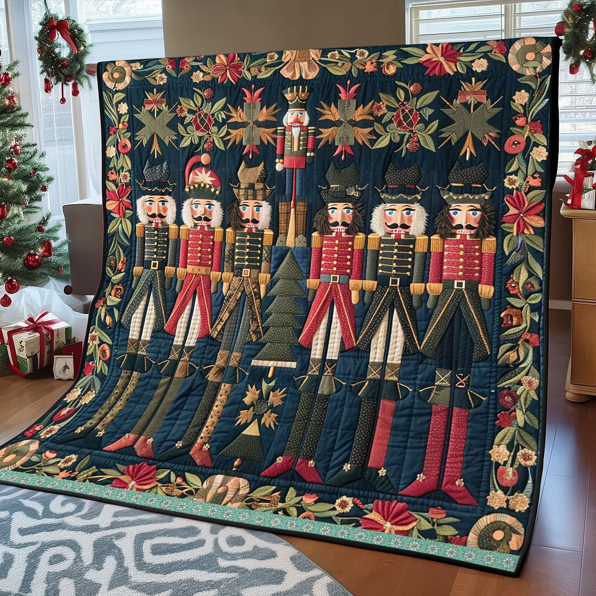 Nutcracker Hollytree WP0909006CL Quilt
