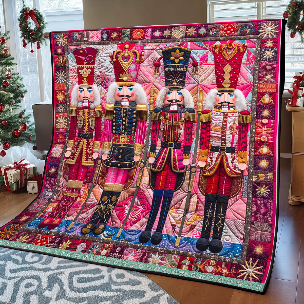 Pink Collection Nutcracker WP0909005CL Quilt