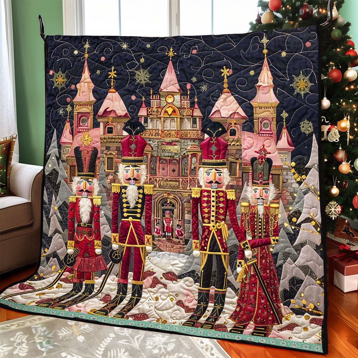Castle Nutcracker WP0909003CL Quilt