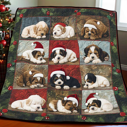 Christmas Puppy WP1508006CL Quilt