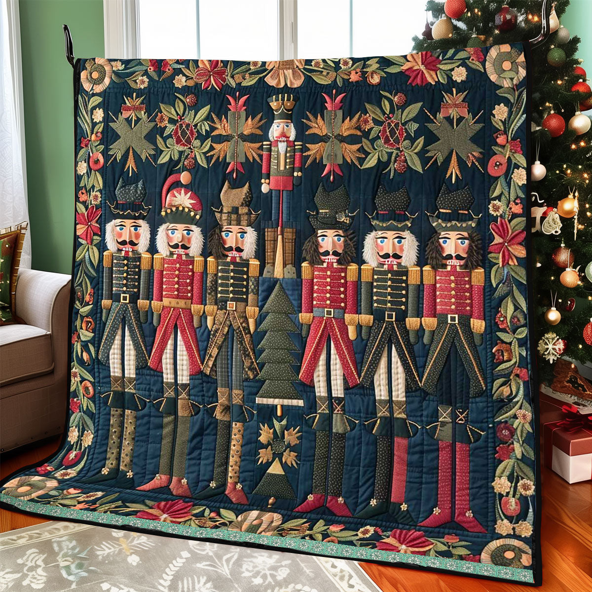 Nutcracker Hollytree WP0909006CL Quilt