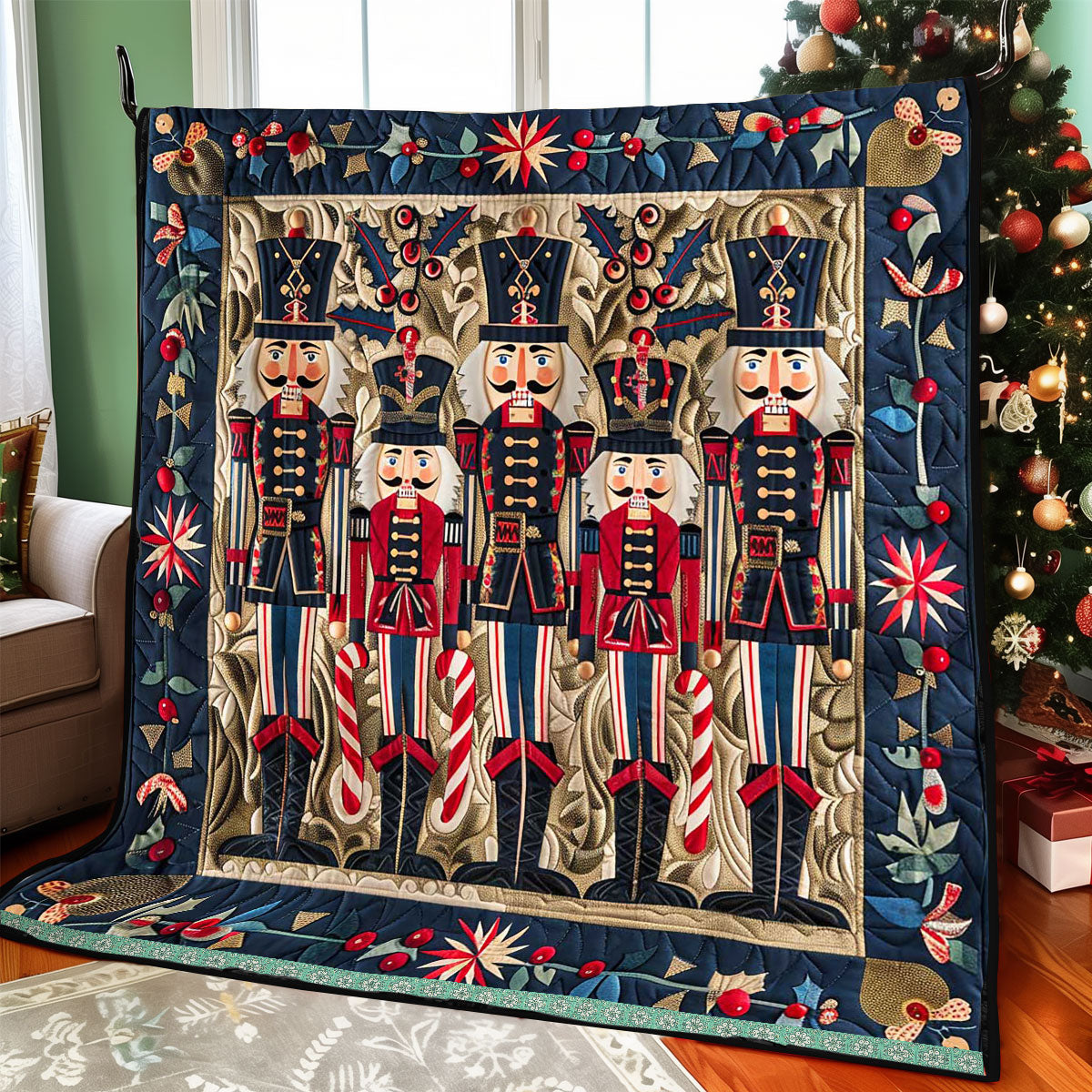 Nutcracker Lineup WP0909007CL Quilt