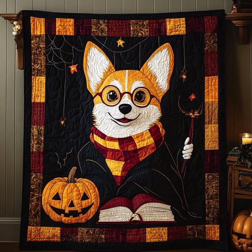 Corgi And The Sorcerer's Robe WN2409002CL Quilt
