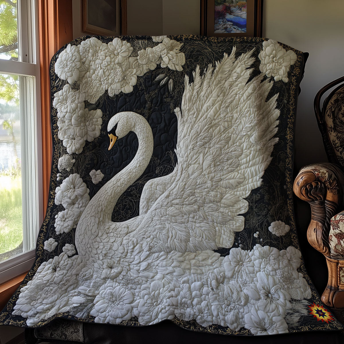 White Swan WY1911068CL Quilt