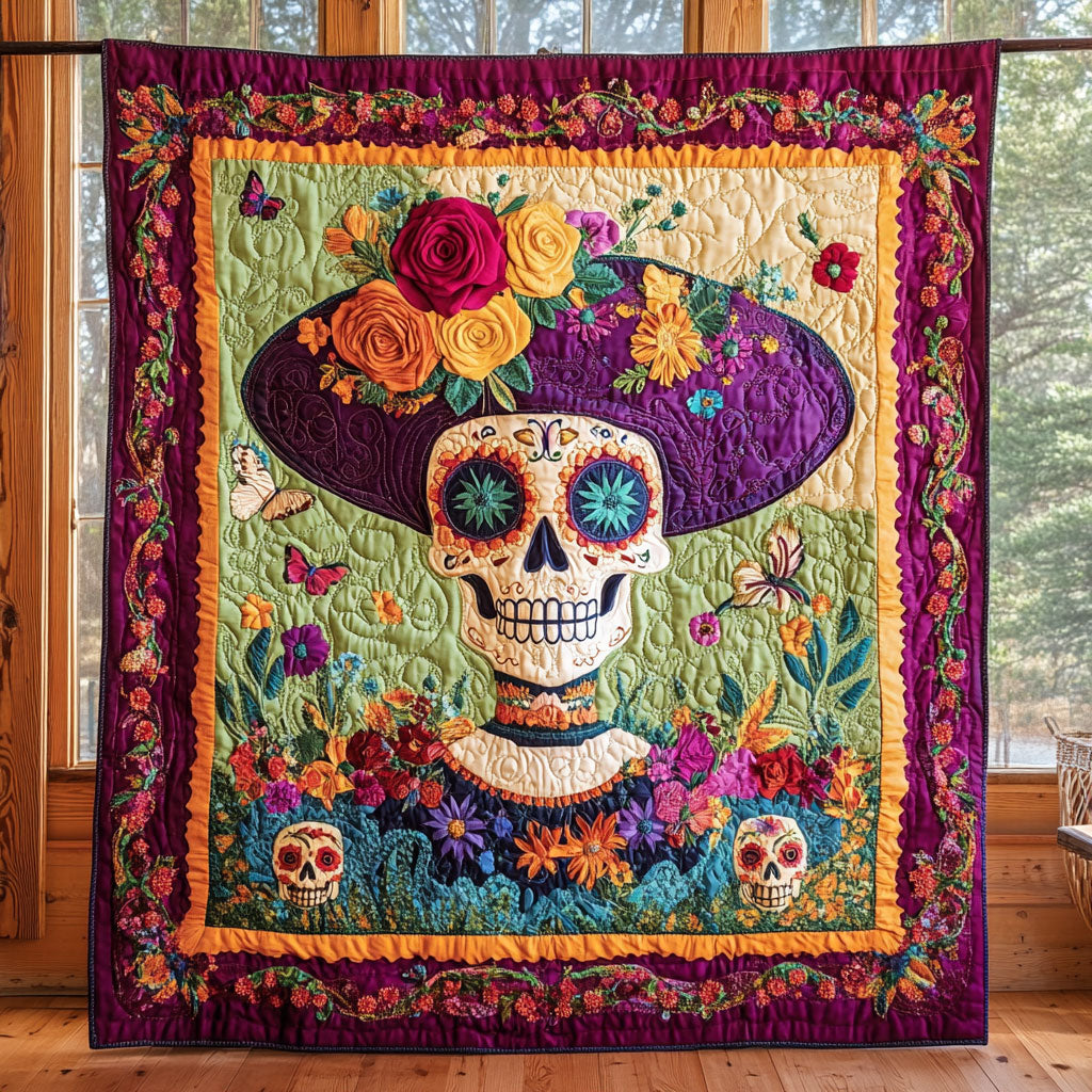 Fuchsia Bones CP0508044CL Quilt