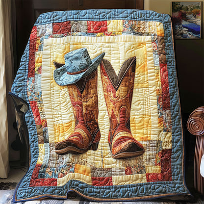 Boots And Hat WY1502017CL Quilt