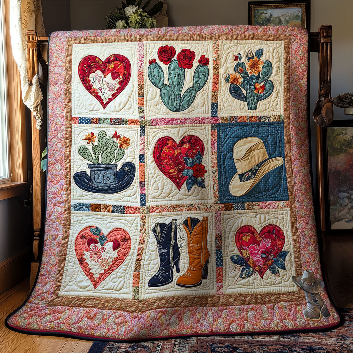 Love Rodeo Cowboy WN0412073CL Quilt