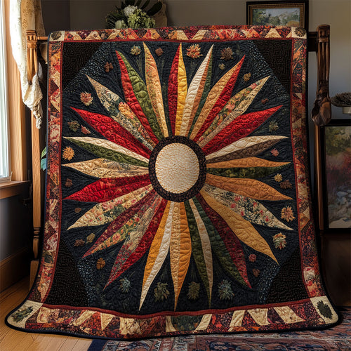 Trigger Flower WY1502073CL Quilt