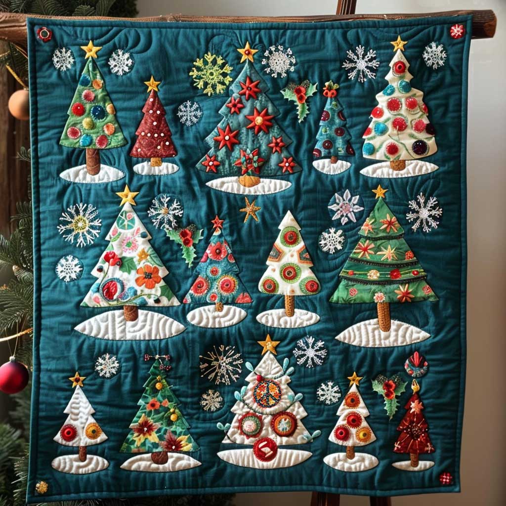 Christmas Tree WJ0710005CL Quilt