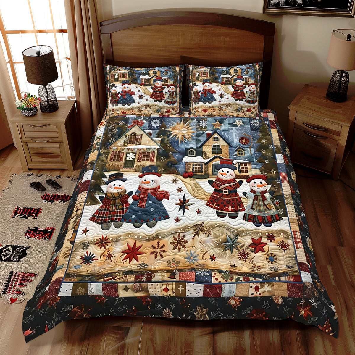 Christmas Village WJ1211030CL Duvet Cover Set