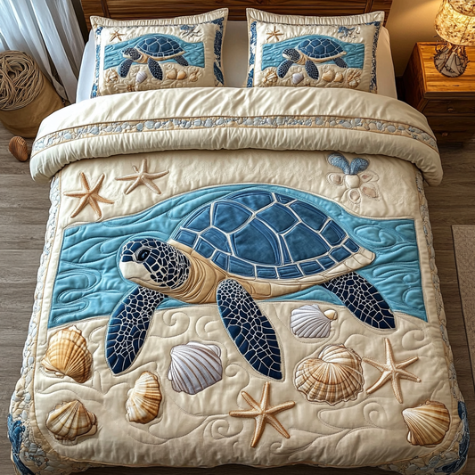 Blue Turtle XR1902003CL Duvet Cover Set