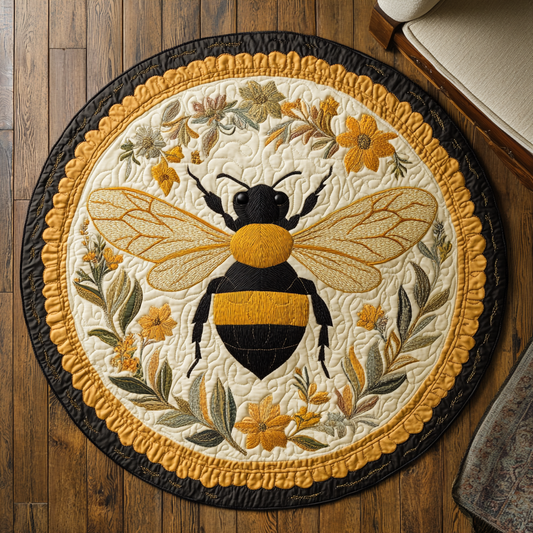 Honeycomb XR1303003CL Quilted Round Mat