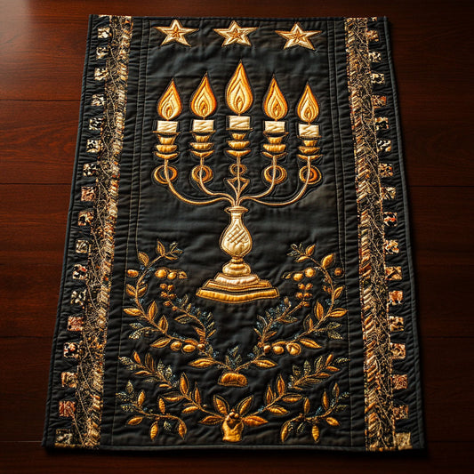 Charming Candle CP3004025CL Quilted Table Runner