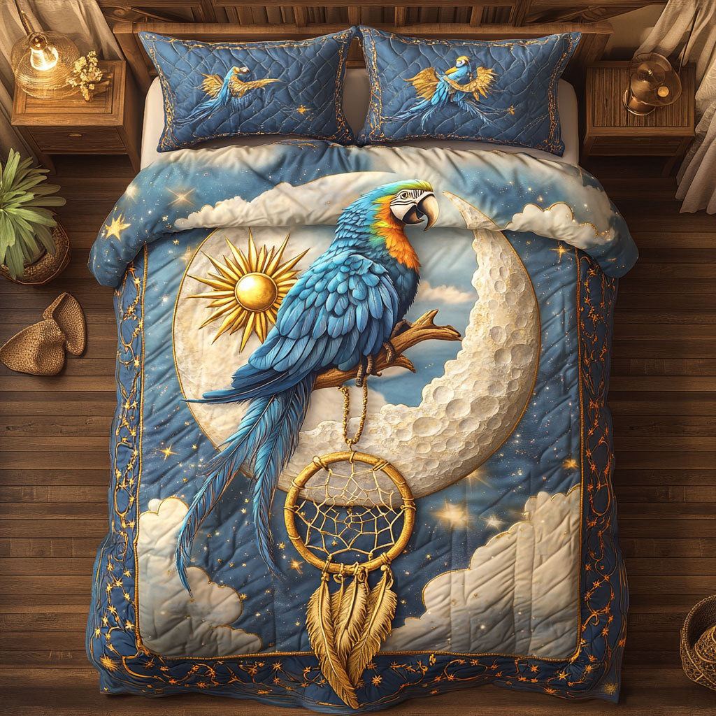 Parrot Blue Dreamcatcher WT0602008CL Duvet Cover Set