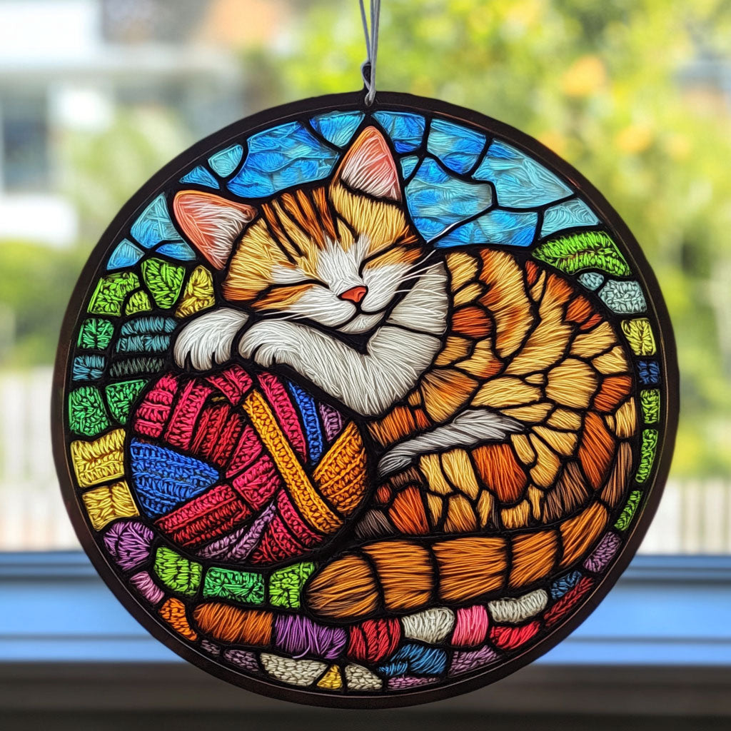Cat WU0210014CL Suncatcher