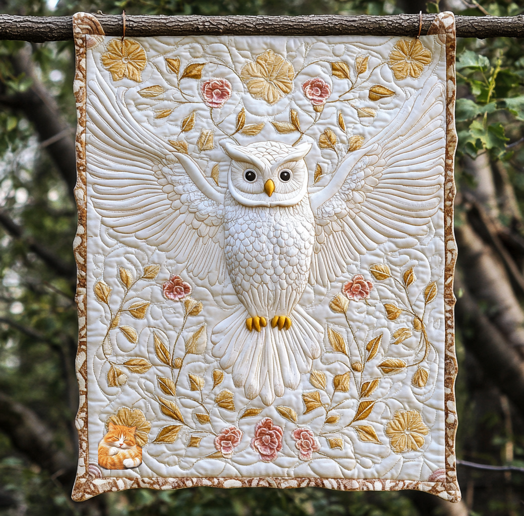 Majestic Owl YR2312034CL Quilt