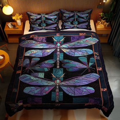 Enchanted Dragonfly Whispers WN1210035CL Duvet Cover Set