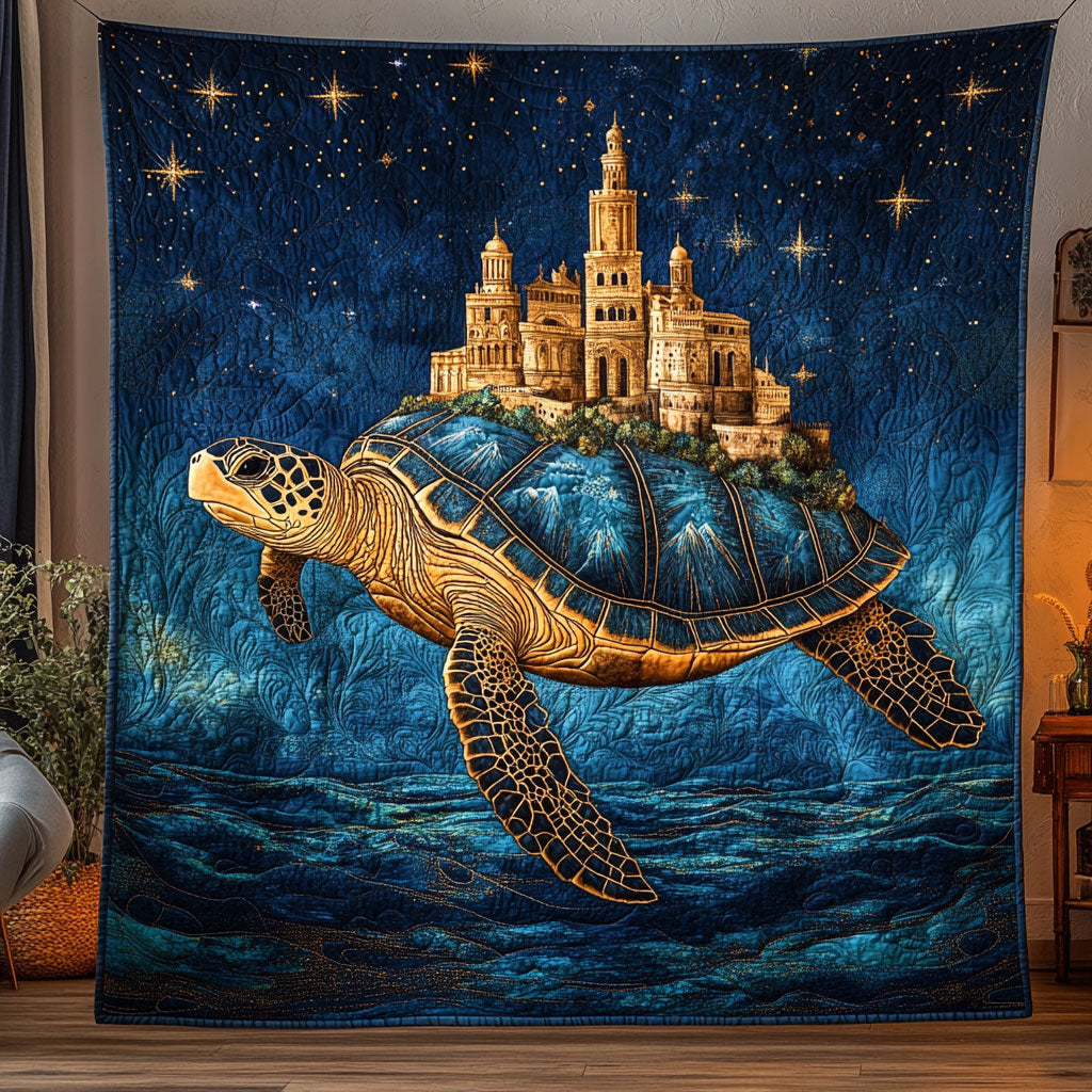 Sea Turtle Castle WT3009001CL Quilt