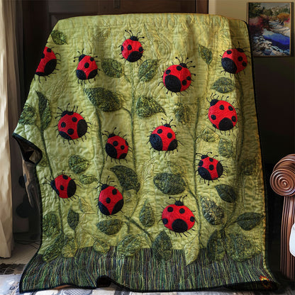 Ladybug Garden WJ2112014CL Quilt