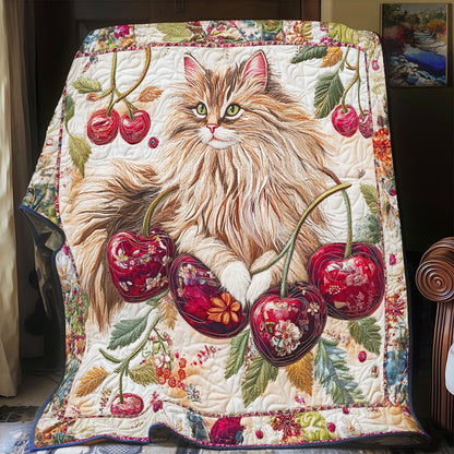 Cherry Cat XB0703009CL Quilt