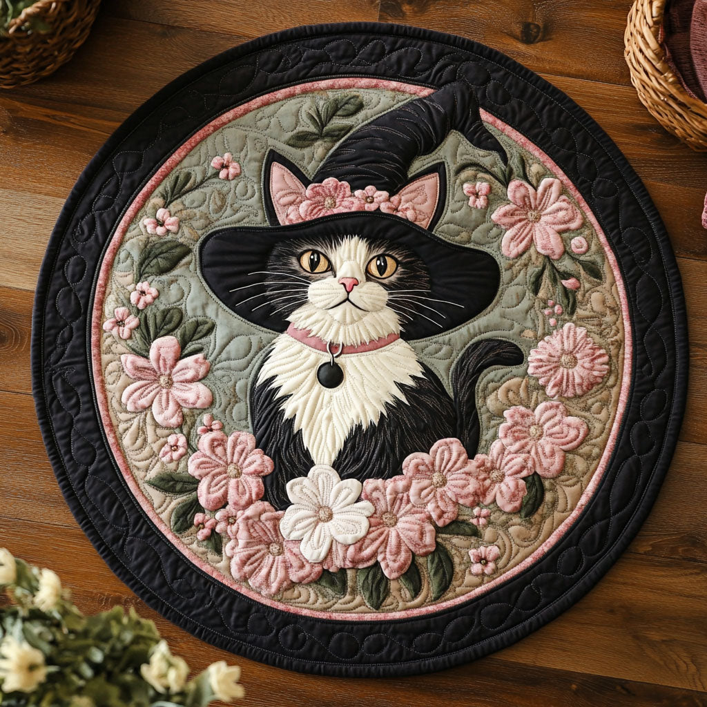 Witch Garden CP1205008CL Quilted Round Mat
