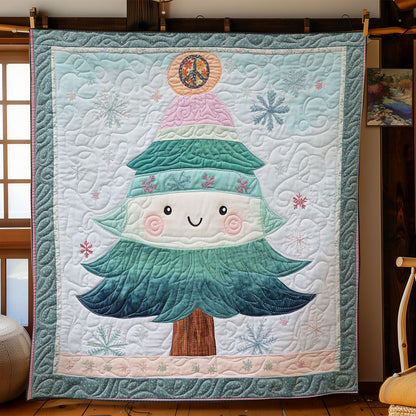 Cute Christmas Tree Friend WN1312034CL Quilt