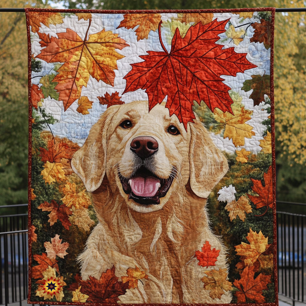 Golden Retriever WU1110007CL Quilt