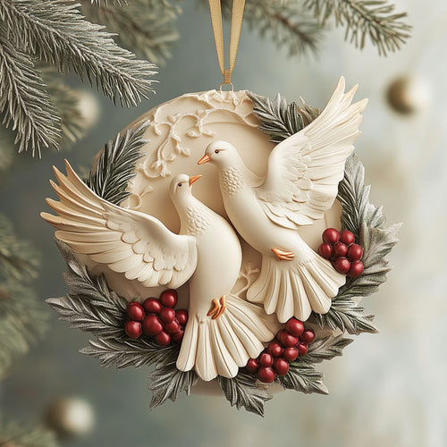 Turtle Dove of Friendship XK1710018CL Christmas Ornament