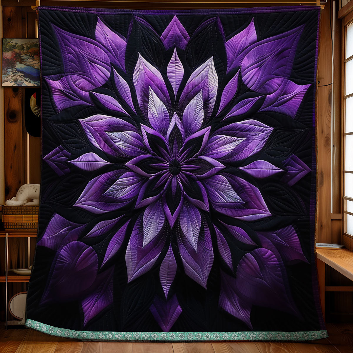 Mystic Purple Aura WN1309032CL Quilt