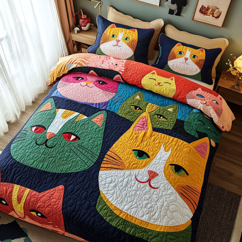 Cat Set CP1205037CL Duvet Cover Set