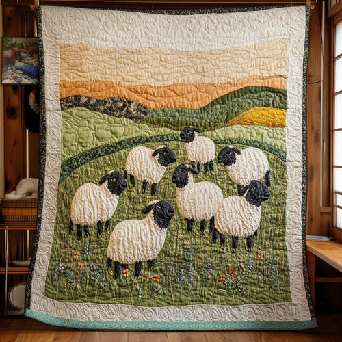 Sheep Farm WX1212042CL Quilt