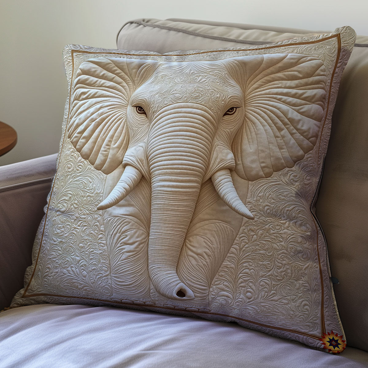 Elephant WY2611045CL Quilt Pillow Case